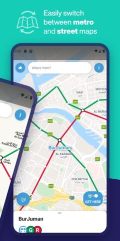 Dubai Metro для Android — скриншот 2