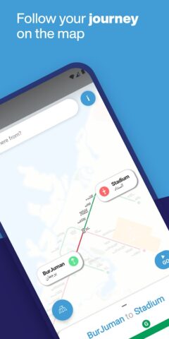 Dubai Metro для Android — скриншот 4