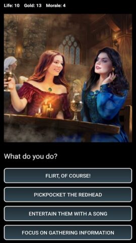 Dungeons and Decisions RPG для Android — скриншот 5
