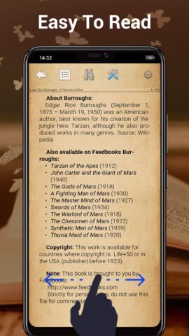 Для чтения электронных книг для Android — скриншот 2