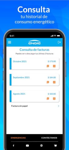 ENGIE MiCuenta для Android — скриншот 3