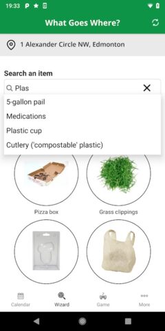 Edmonton Waste Wise для Android — скриншот 4