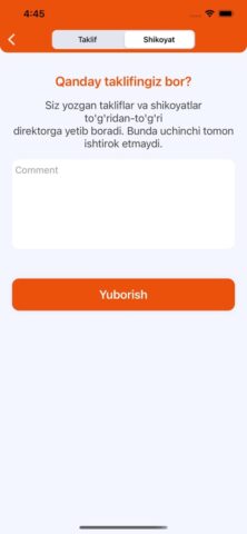 Edu Tizim Student для iOS — скриншот 4