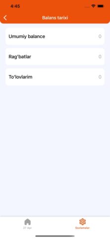 Edu Tizim Student для iOS — скриншот 5