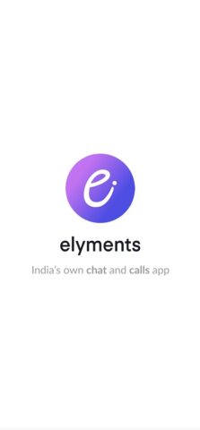 Elyments -Private chat & calls для Android — скриншот 1