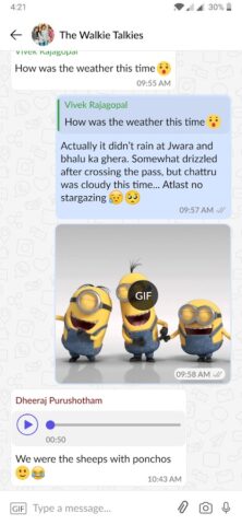 Elyments -Private chat & calls для Android — скриншот 4