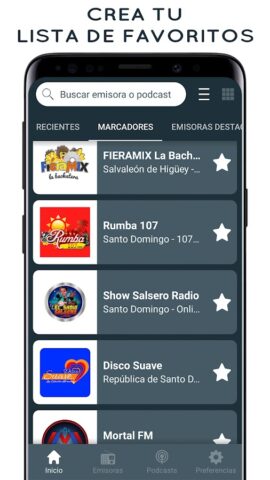 Emisoras Dominicanas Online для Android — скриншот 3