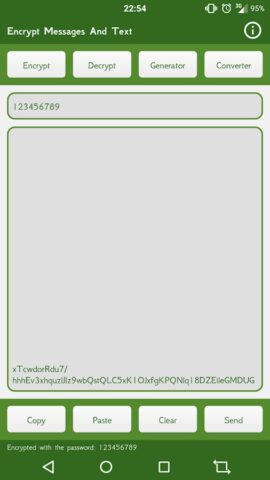 Encrypt Messages And Text для Android — скриншот 2