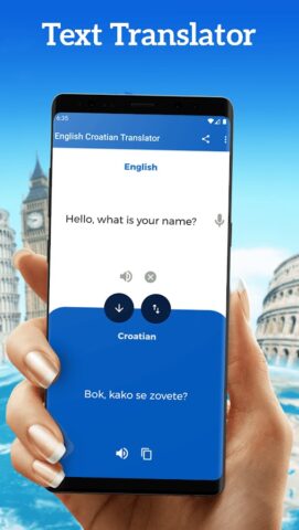 English Croatian Translator для Android — скриншот 1