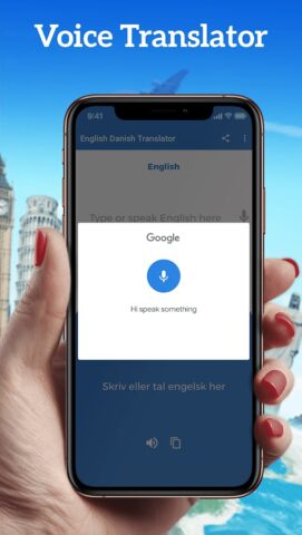 English Danish Translator для Android — скриншот 3