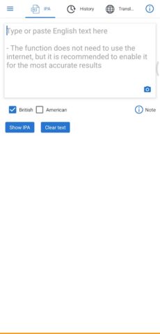 English Phonetics — English Pr для Android — скриншот 1