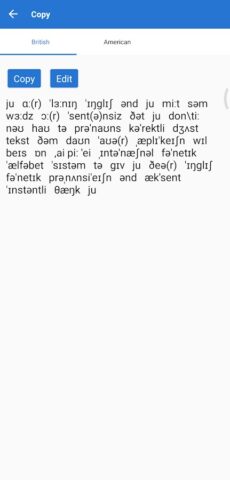 English Phonetics — English Pr для Android — скриншот 3