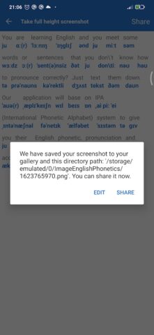 English Phonetics — English Pr для Android — скриншот 5