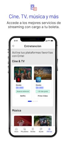 Entel для Android — скриншот 3