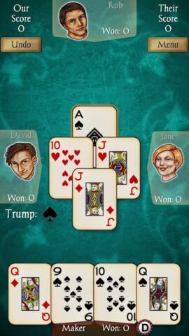 Euchre для Android — скриншот 2