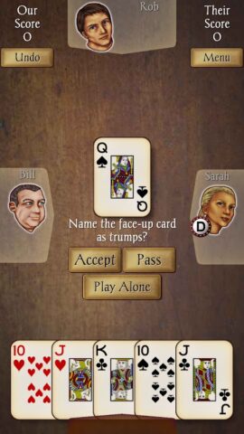 Euchre для Android — скриншот 3