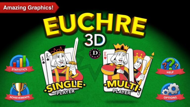 Euchre 3D Card Game Online для Android — скриншот 2