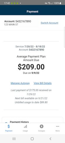 Evergy для Android — скриншот 1