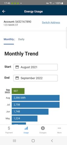 Evergy для Android — скриншот 2