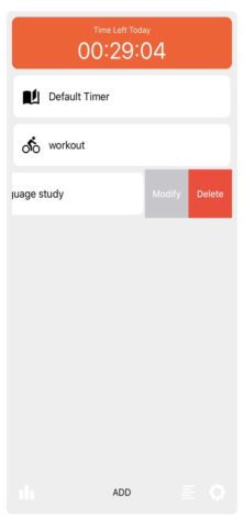 Таймер каждого-таймер обучения для iOS — скриншот 4