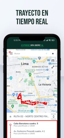 Expreso San Isidro для Android — скриншот 3