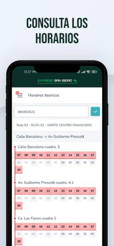 Expreso San Isidro для Android — скриншот 5