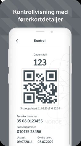 Førerkort для Android — скриншот 5