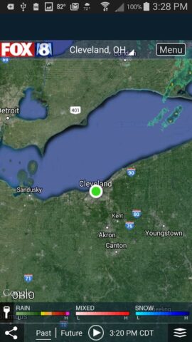FOX8 Cleveland Weather для Android — скриншот 3