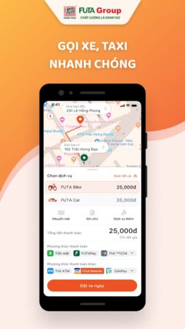 FUTA — PHƯƠNG TRANG DV VẬN TẢI для Android — скриншот 4