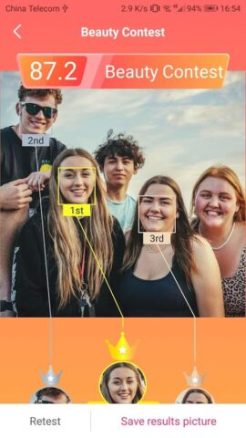 Face Analysis Test — Beauty&Sk для Android — скриншот 4