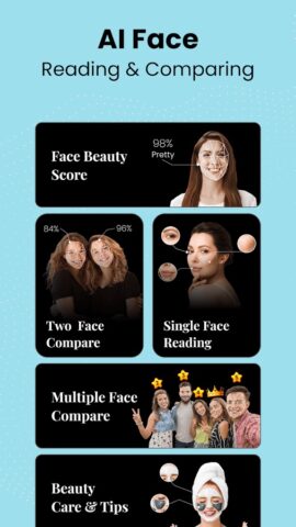 Face Beauty Score Calc & Tips для Android — скриншот 3