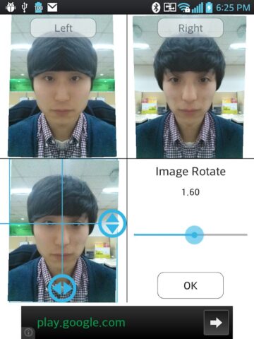 Face Symmetry для Android — скриншот 3
