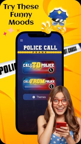 Fake Call Video Police Pranks для Android — скриншот 3