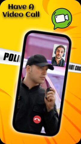 Fake Call Video Police Pranks для Android — скриншот 5