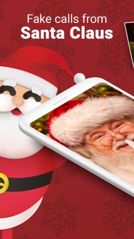 Fake Call from Santa Claus для Android — скриншот 1