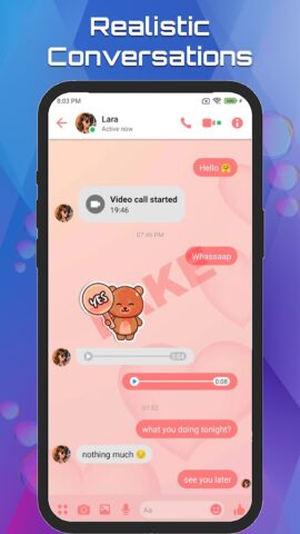 Fake Chat Story Message Prank для Android — скриншот 2