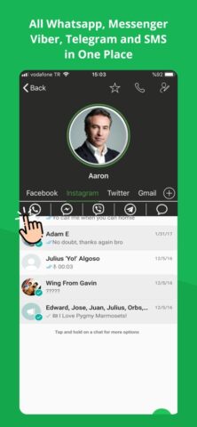 Anymessage для всех сообщений для iOS — скриншот 4