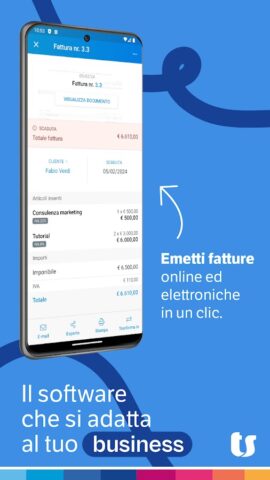 Fatture in Cloud для Android — скриншот 2