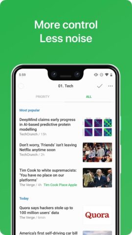 Feedly — Smarter News Reader для Android — скриншот 3