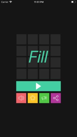 Заполнить квадраты-головоломка для iOS — скриншот 4