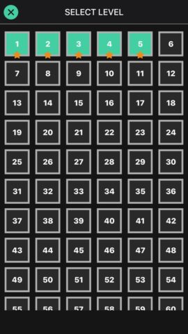 Заполнить квадраты-головоломка для iOS — скриншот 5