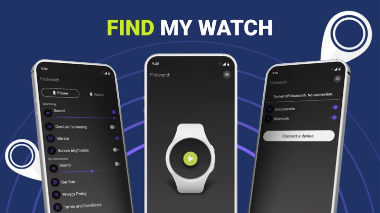 Find My Watch & Phone для Android — скриншот 1