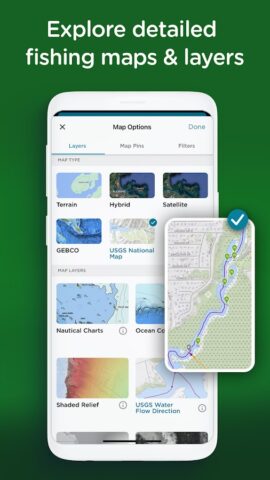 Fishing Spots — Fish Maps для Android — скриншот 2