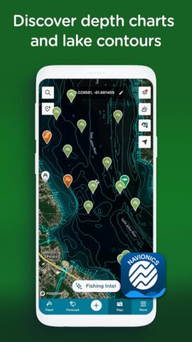 Fishing Spots — Fish Maps для Android — скриншот 3