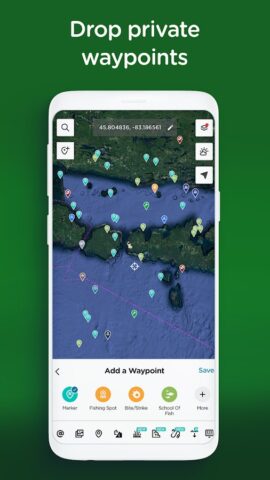 Fishing Spots — Fish Maps для Android — скриншот 4