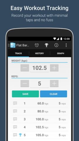 FitNotes — Gym Workout Log — скриншот 2