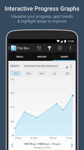 FitNotes — Gym Workout Log — скриншот 4