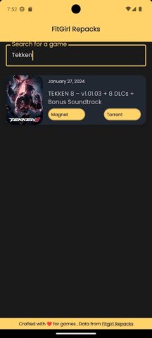 Fitgirl Repacks для Android — скриншот 4