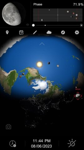 Flat Earth для Android — скриншот 1