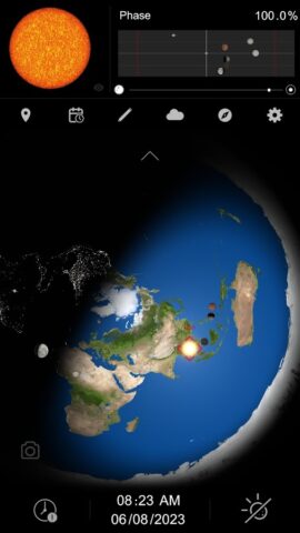 Flat Earth для Android — скриншот 2